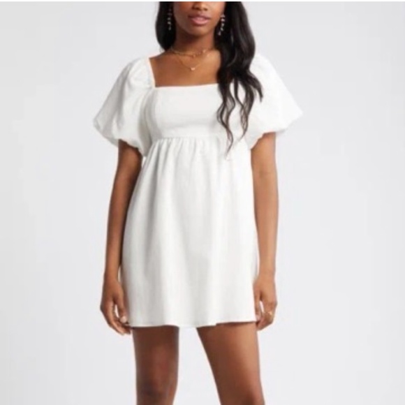 BP. Puff sleeve dress - Picture 1 of 6